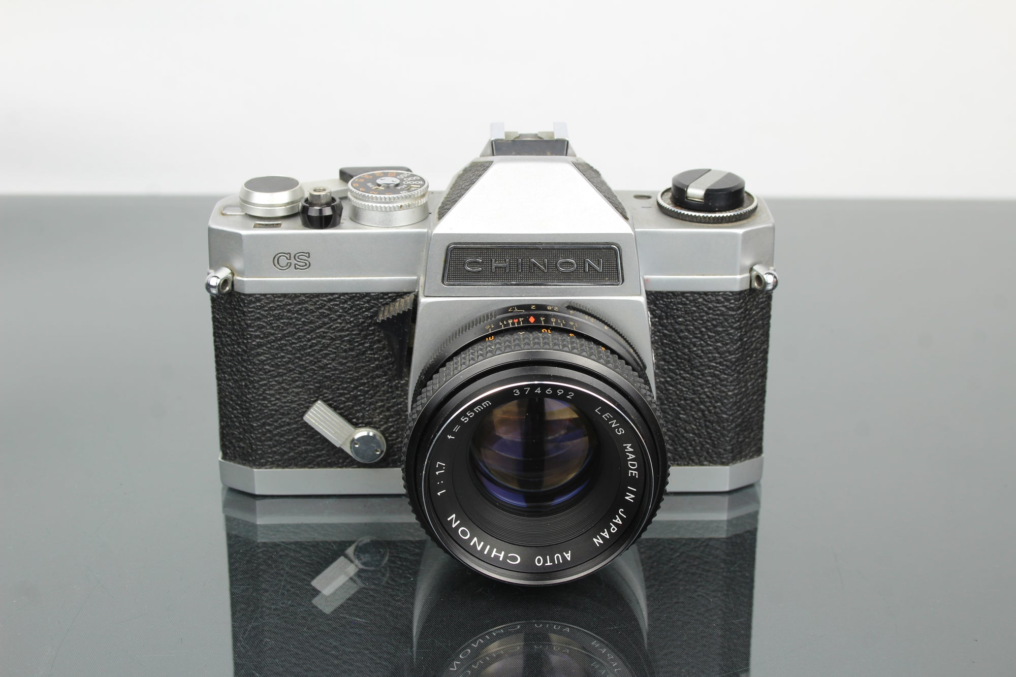Chinon CS + obiettivo Chinon 55mm 1.7