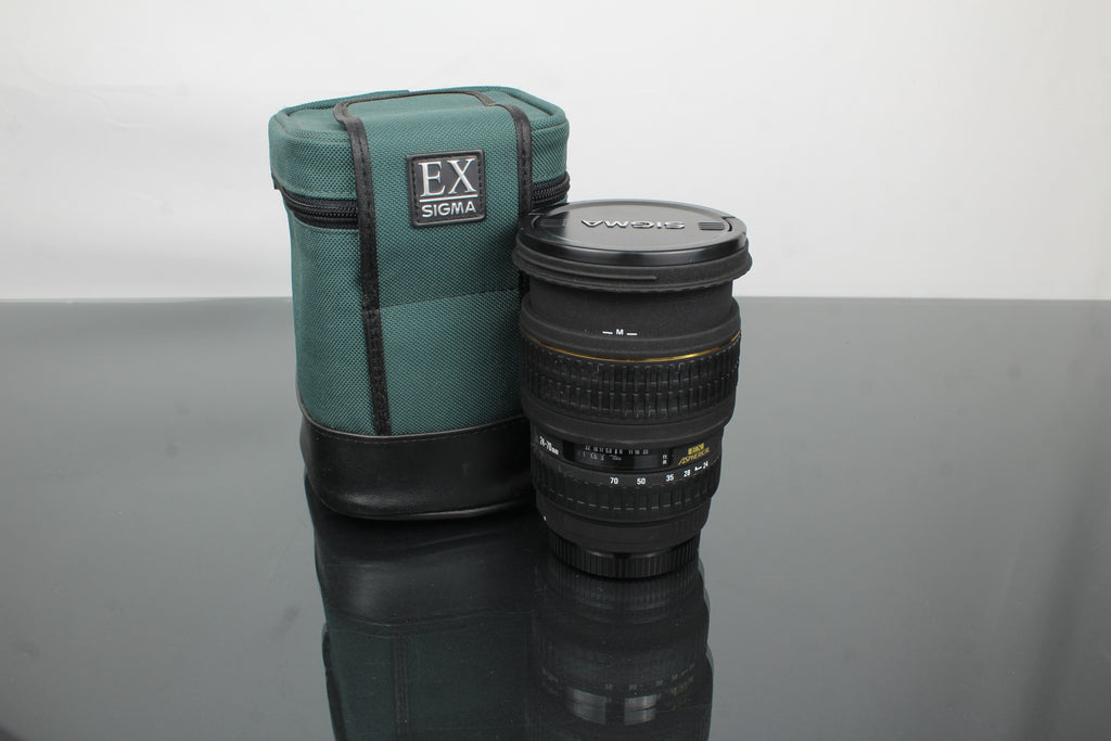 Sigma zoom EX DG 24-70mm 1:2.8 attacco Canon EF