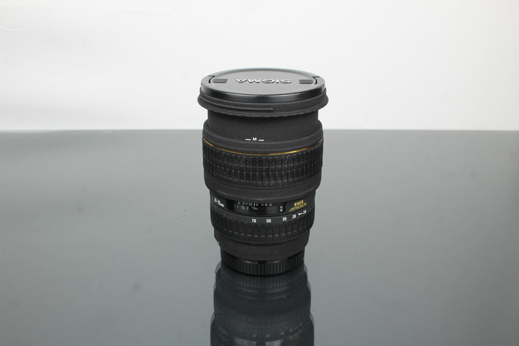 Sigma zoom EX DG 24-70mm 1:2.8 attacco Canon EF