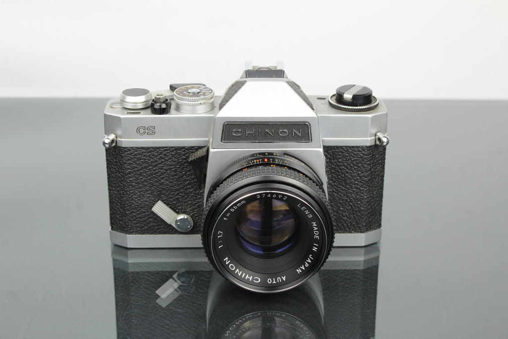 Chinon CS + obiettivo Chinon 55mm 1.7