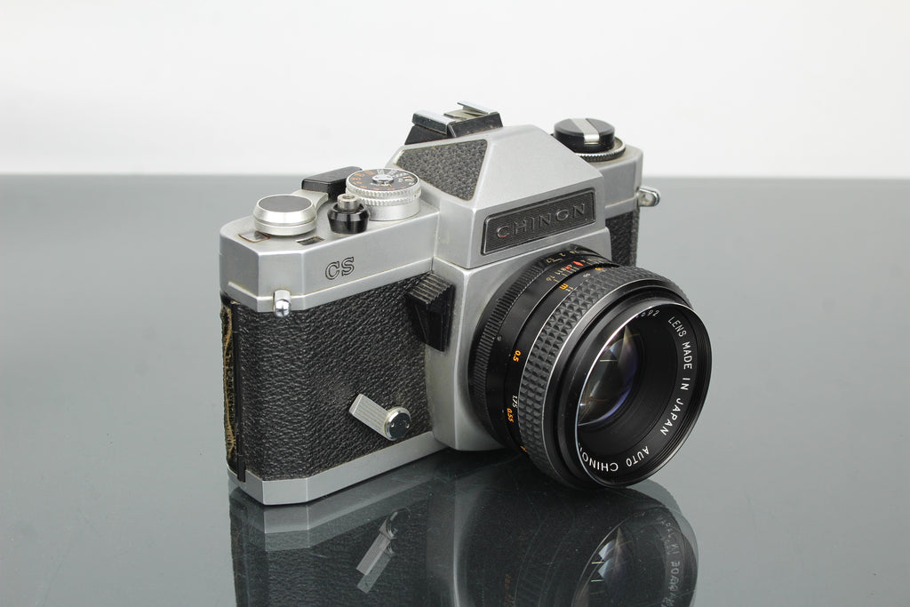 Chinon CS + obiettivo Chinon 55mm 1.7