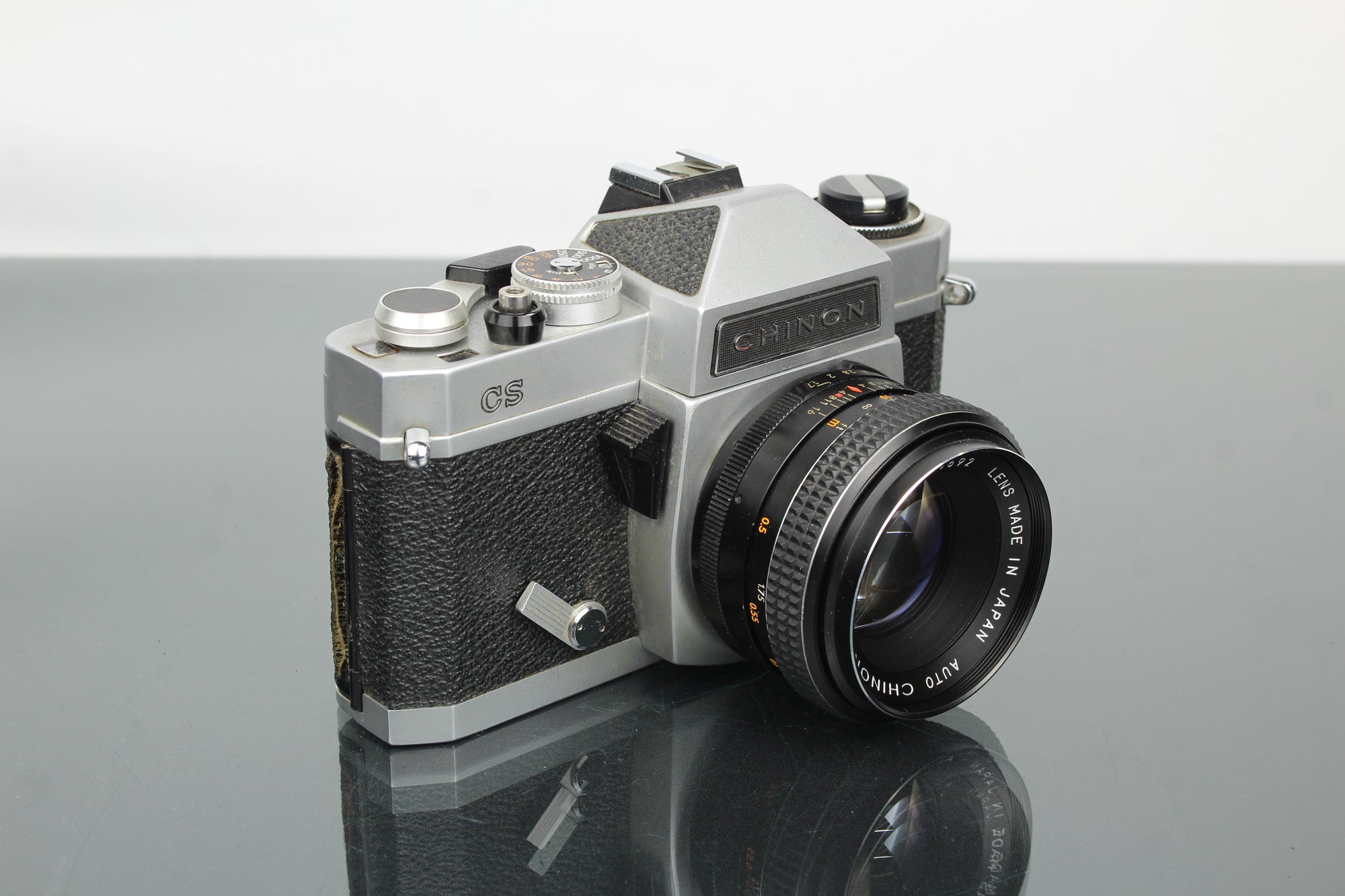 Chinon CS + obiettivo Chinon 55mm 1.7