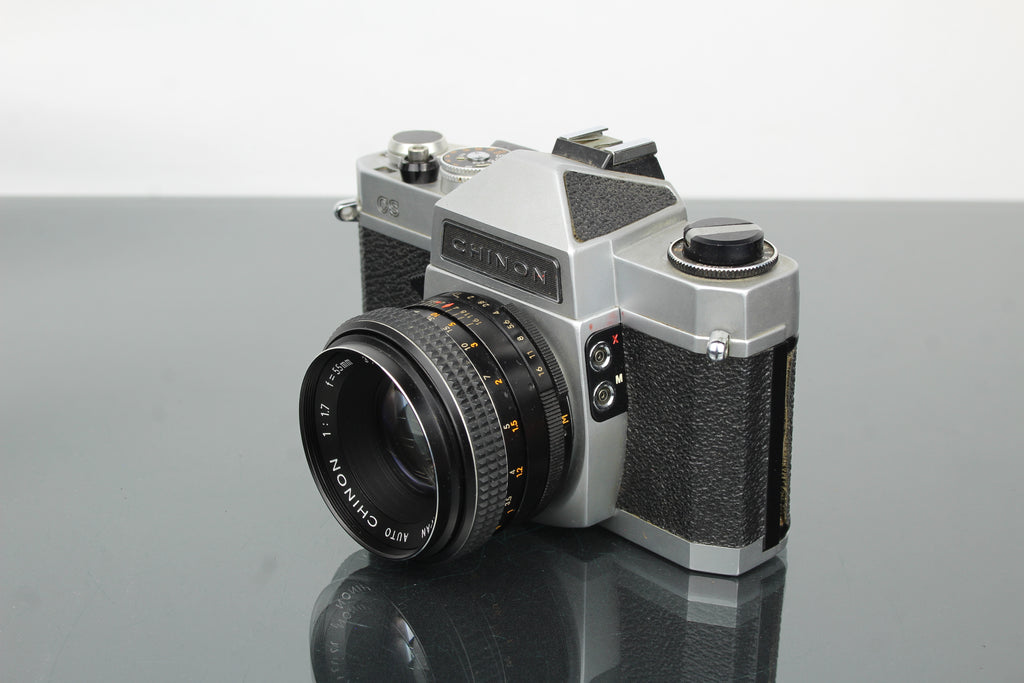 Chinon CS + obiettivo Chinon 55mm 1.7