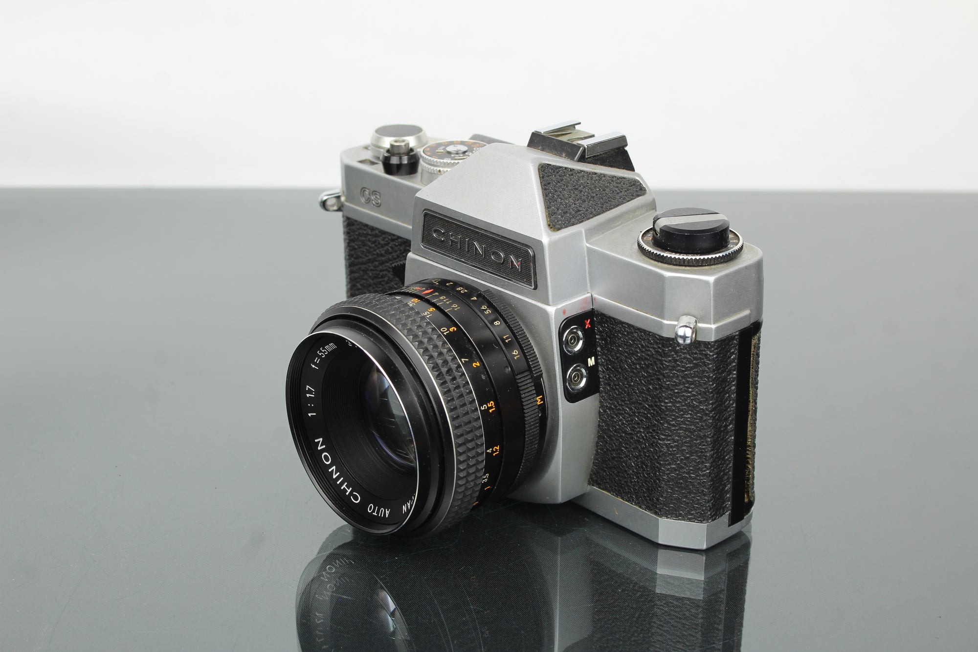 Chinon CS + obiettivo Chinon 55mm 1.7