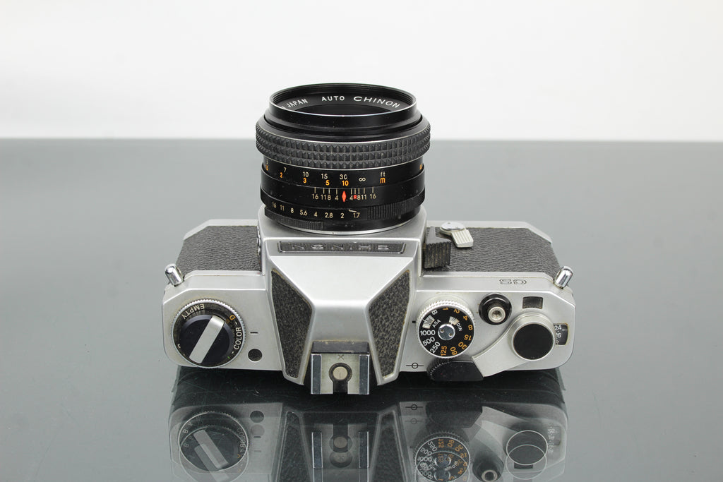 Chinon CS + obiettivo Chinon 55mm 1.7