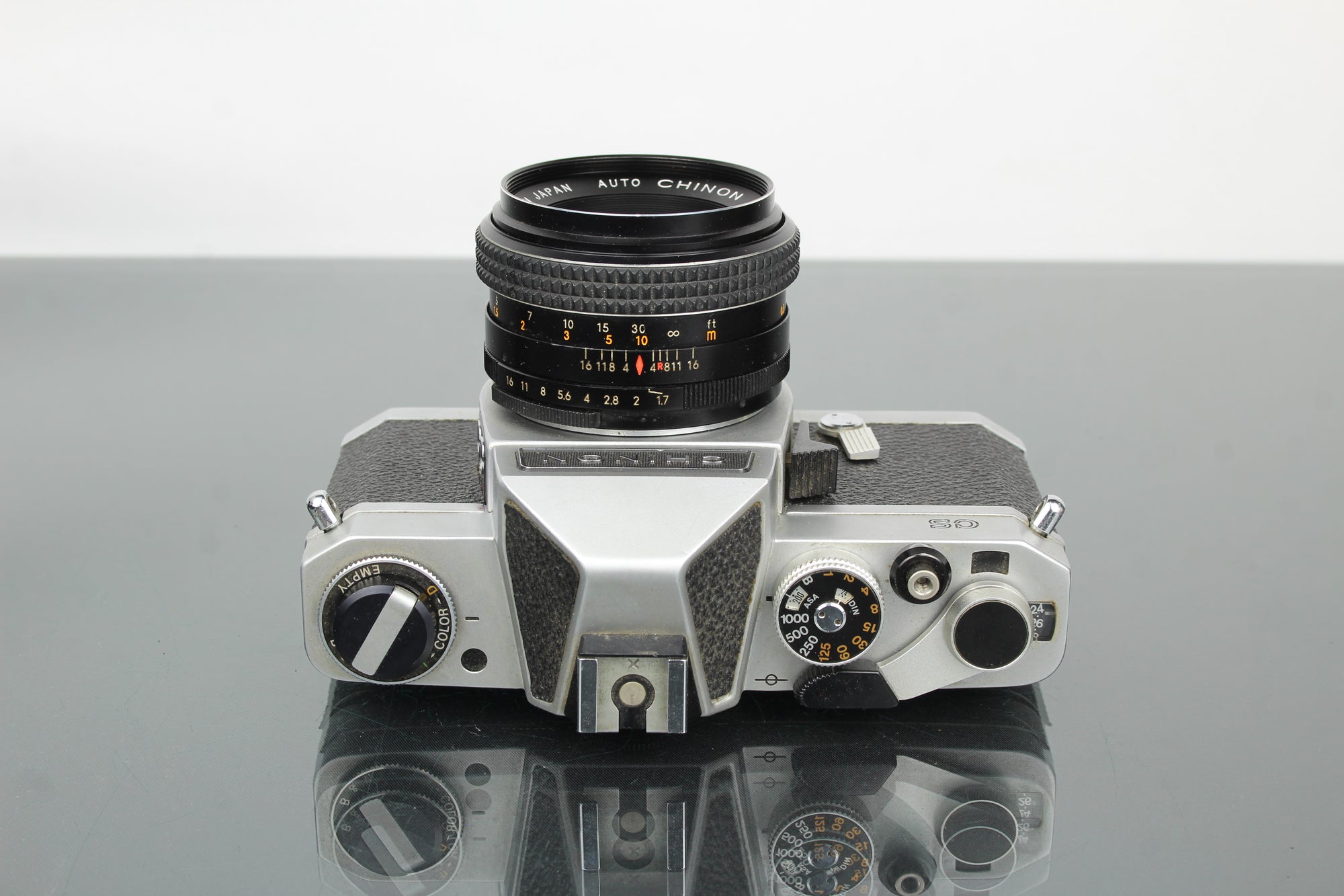 Chinon CS + obiettivo Chinon 55mm 1.7