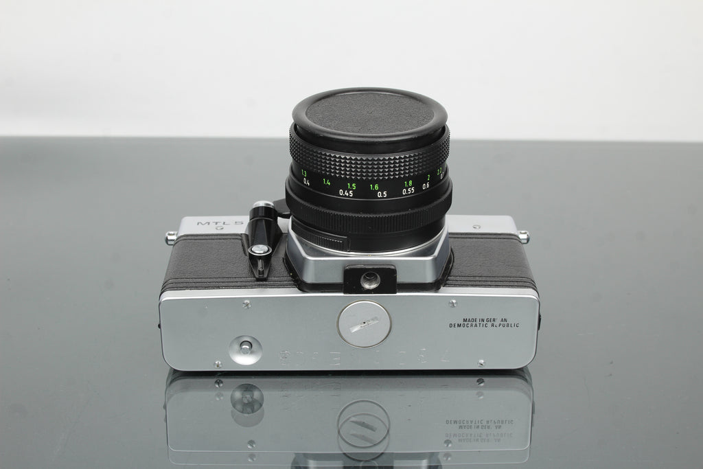 Praktica MLT 5 B + obiettivo Pentacon auto 1.8/50 (attacco M42)