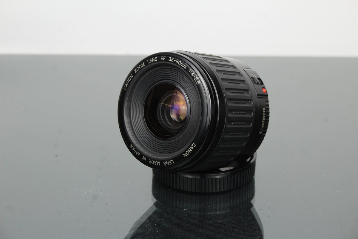 Obiettivo zoom Canon EF 35-80mm 1:4-5.6 + attacco Canon EF