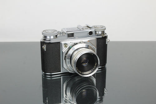 Voigtlander Prominent + 50mm f/1.5 Nokton lens