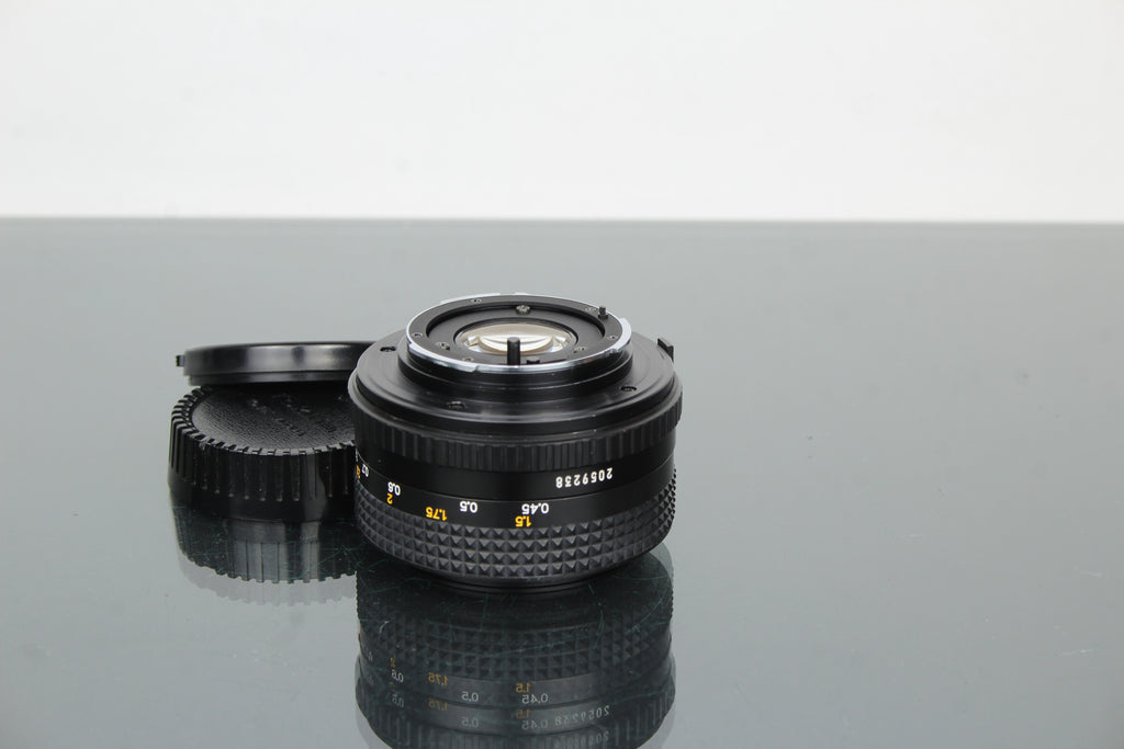Minolta MD 50mm 1:2 49mm lens (MD mount)