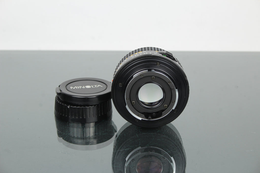 Minolta MD 50mm 1:2 49mm lens (MD mount)
