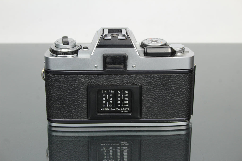 Minolta XG-M + obiettivo Minolta MD Rokkor 45mm 1:2