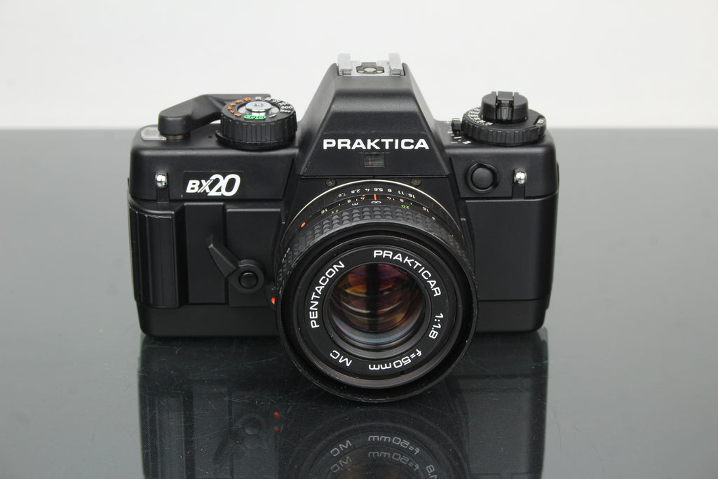 Practica BX20 + Pentacon <tc>Praktica</tc> obiettivo 50mm 1.8