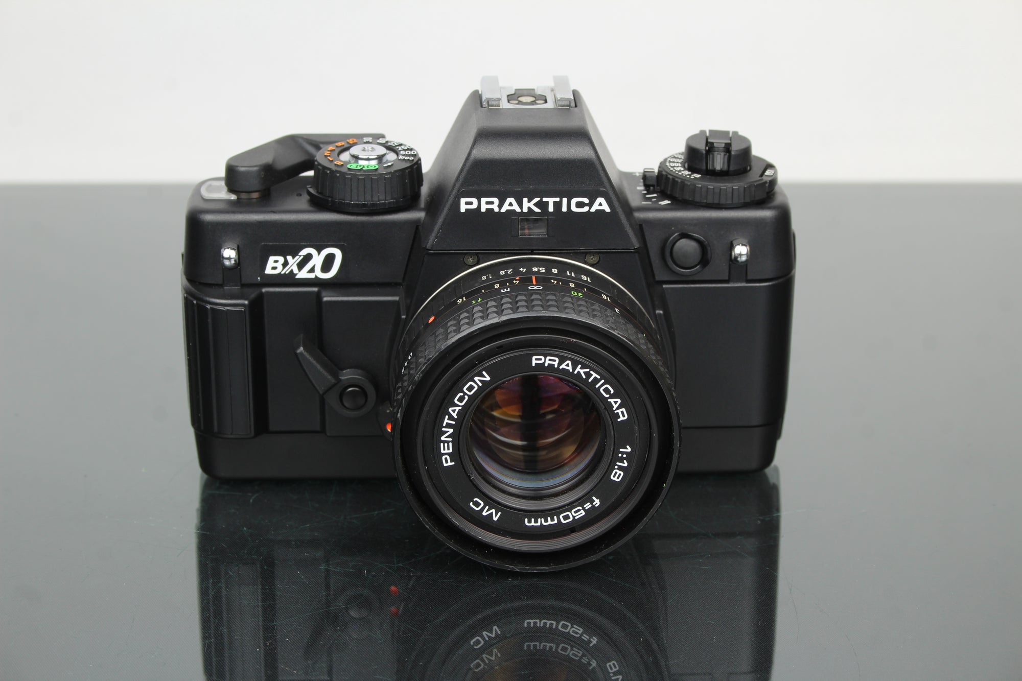 Practica BX20 + Pentacon <tc>Praktica</tc> obiettivo 50mm 1.8