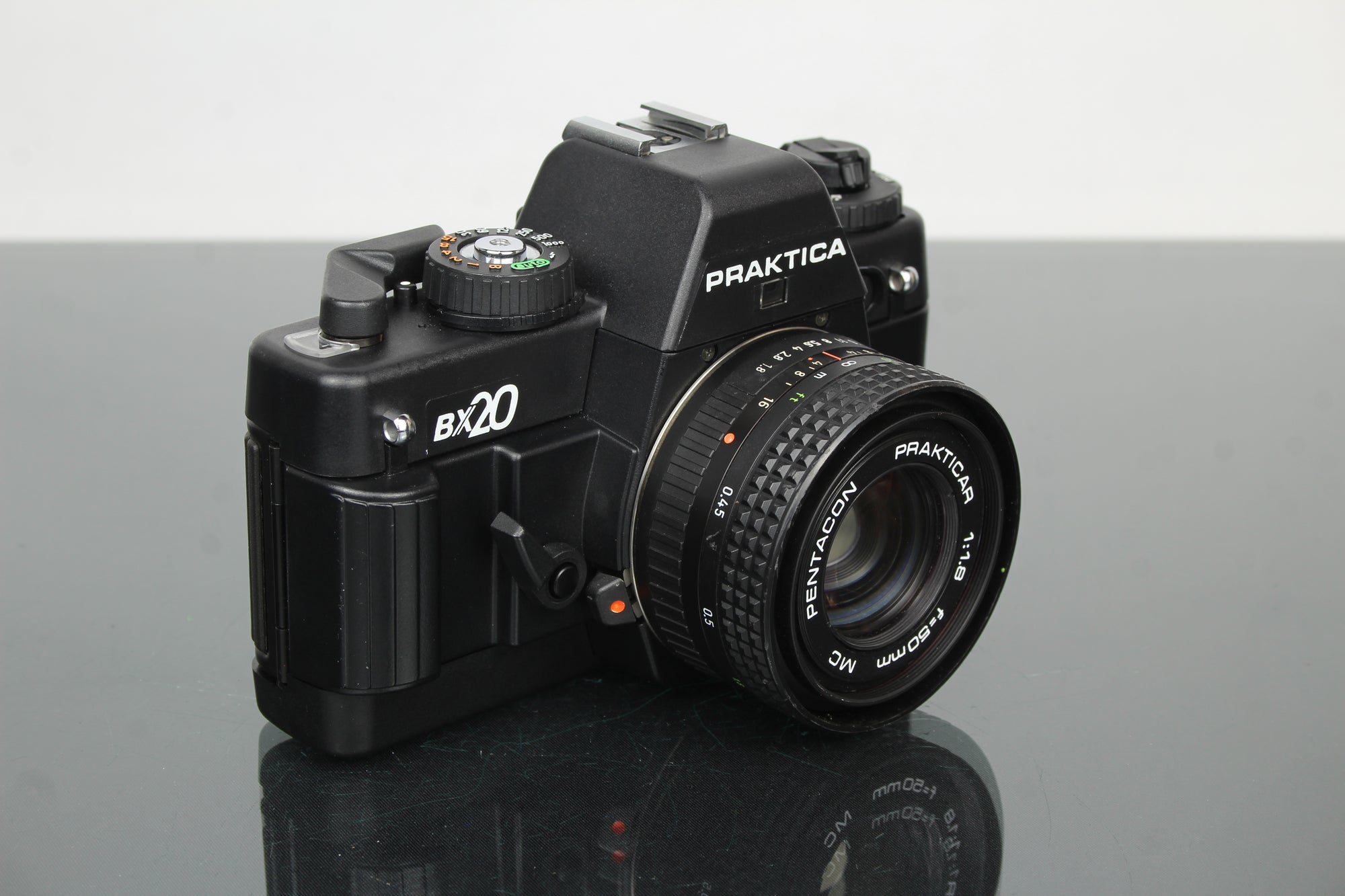 Practica BX20 + Pentacon <tc>Praktica</tc> obiettivo 50mm 1.8