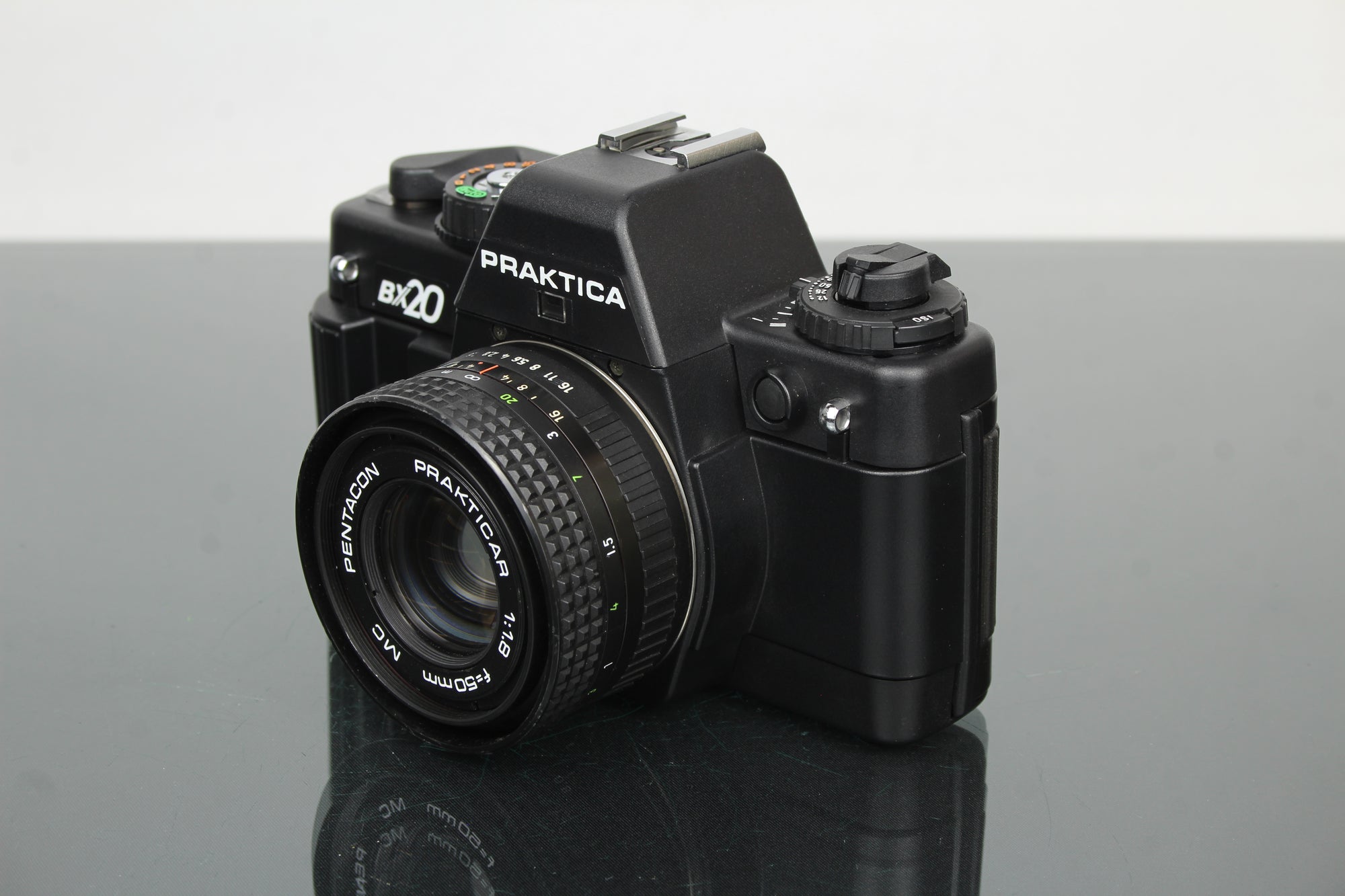 Practica BX20 + Pentacon <tc>Praktica</tc> obiettivo 50mm 1.8
