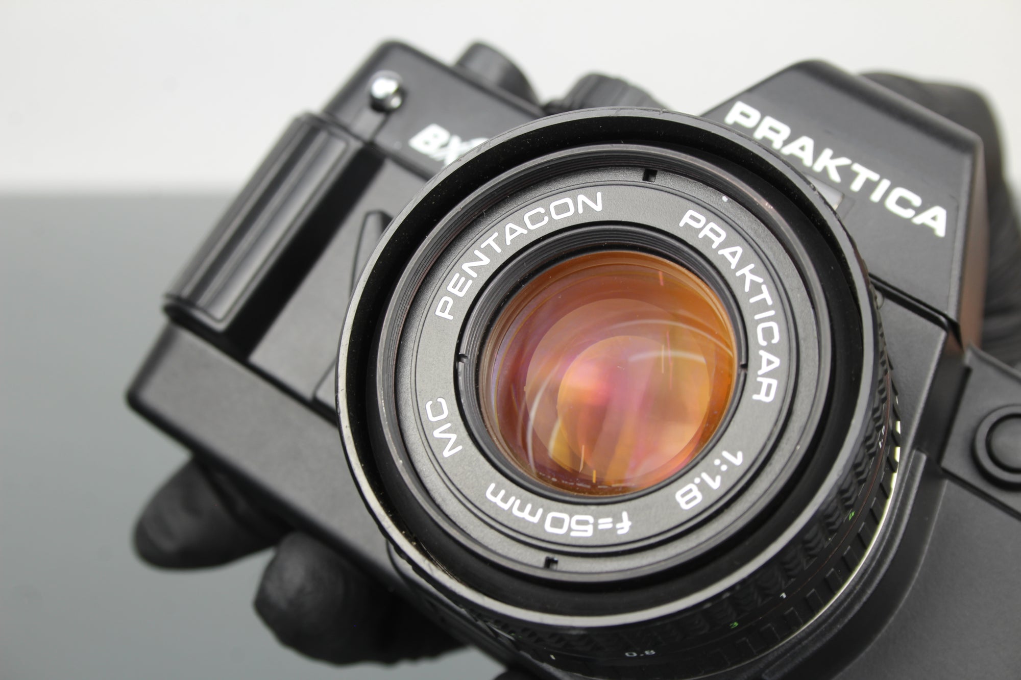 Practica BX20 + Pentacon <tc>Praktica</tc> obiettivo 50mm 1.8