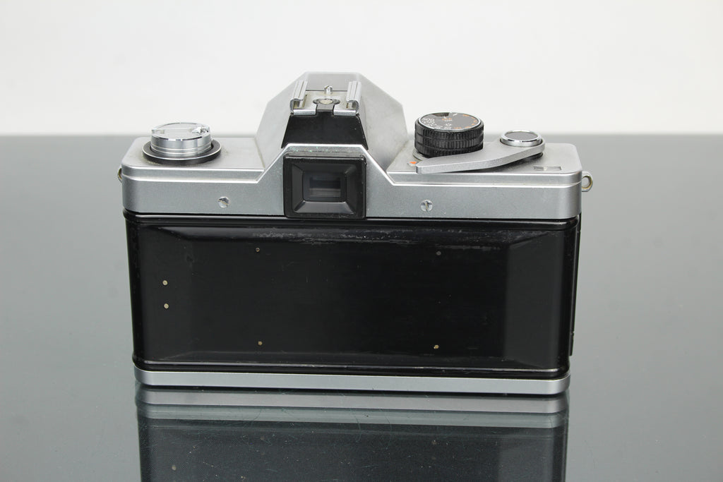 <tc>Praktica</tc> super TL2 + obiettivo Pentacon elettrico 50mm 1.8 M42