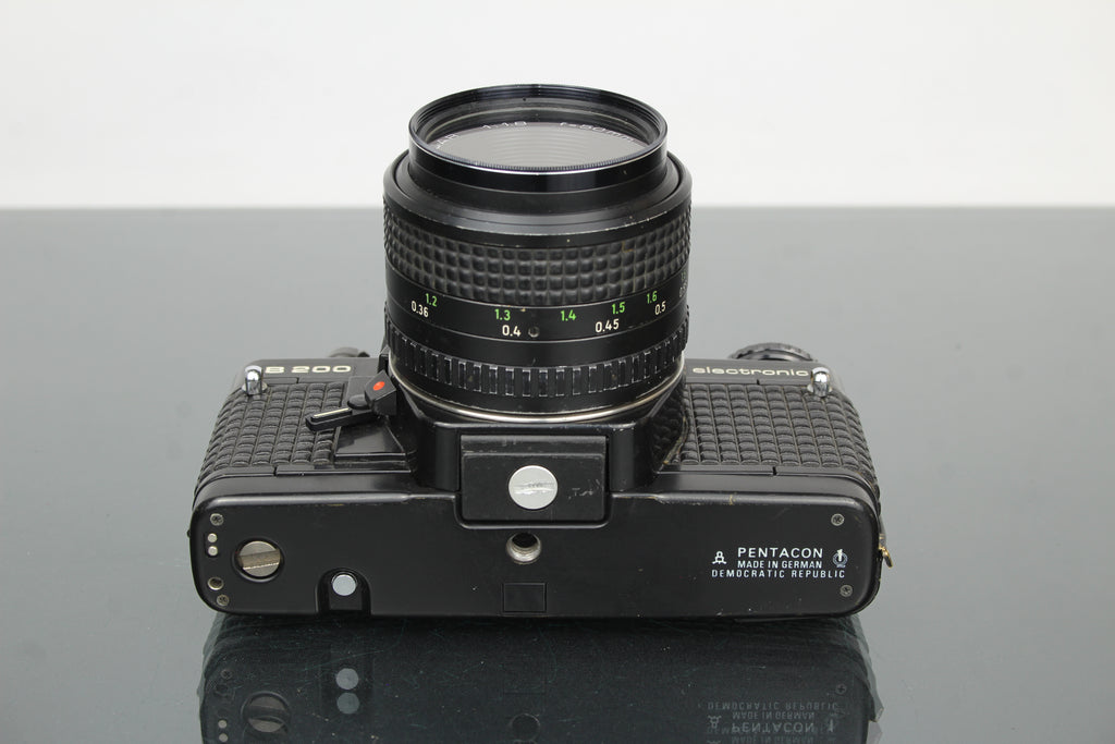<tc>Praktica</tc> B200 elettronico +  <tc>Praktica</tc>r 50mm 1.8 obiettivo