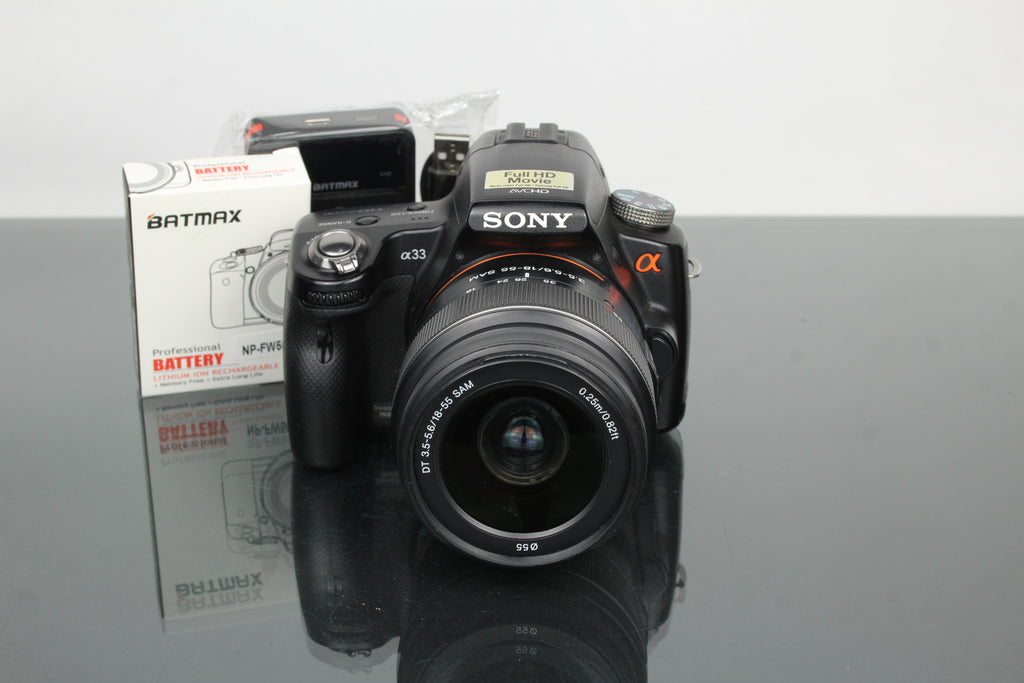 Sony SLT A33 + Obiettivo Sony DT 3.5-5.6/18-55
