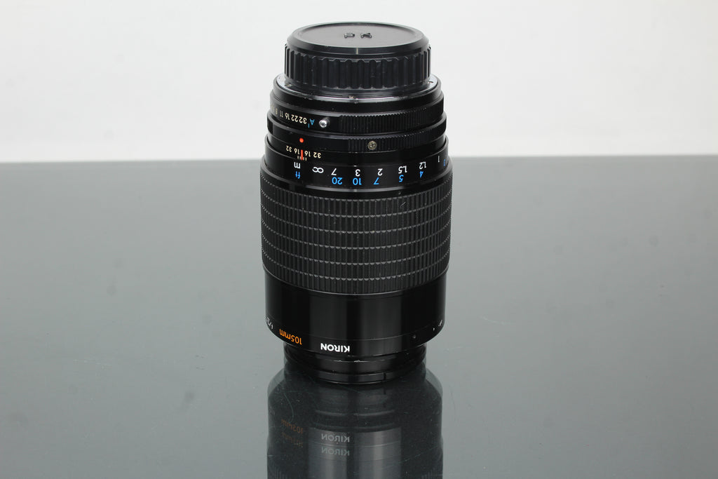 Kiron 105mm f/2.8 Macro 1:1 attacco PK