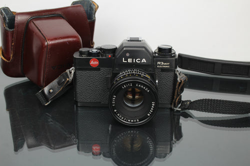 Leica R3 Mot elettronica + obiettivo 50mm f/2 Summicron-R