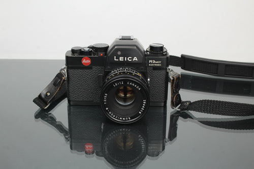 Leica R3 Mot elettronica + obiettivo 50mm f/2 Summicron-R