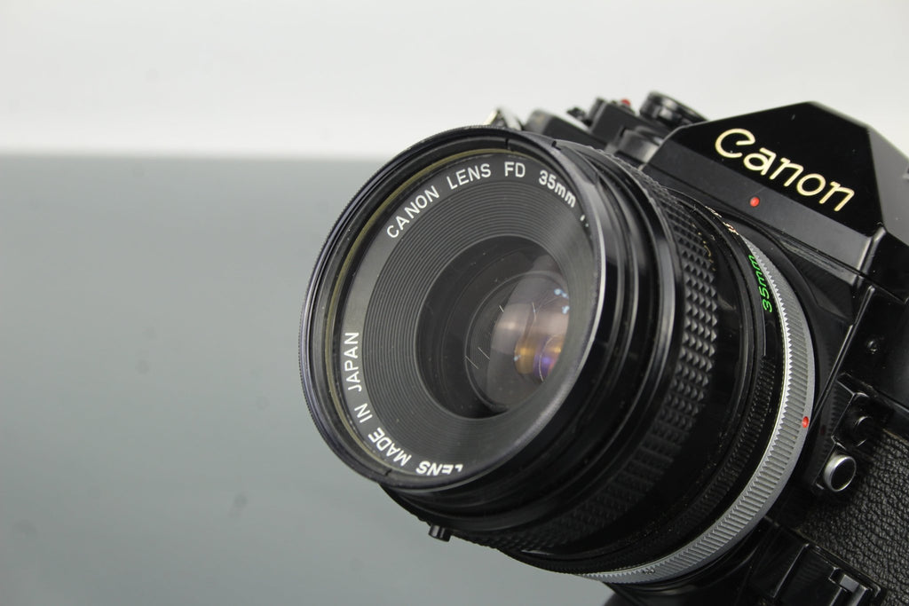 Canon A - 1 + Canon FD 35mm 3.5 lens - Dutch|Thrift