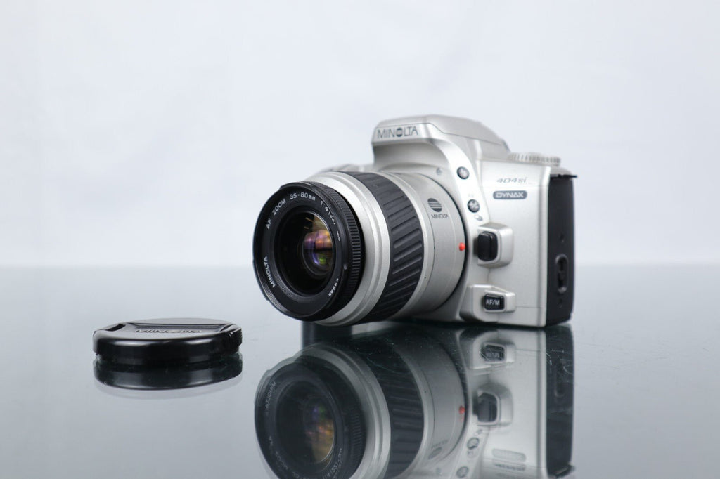 📷 Minolta Dynax 404si | 35mm SLR Film Camera | Minolta 35 - 80mm Lens - Dutch|Thrift