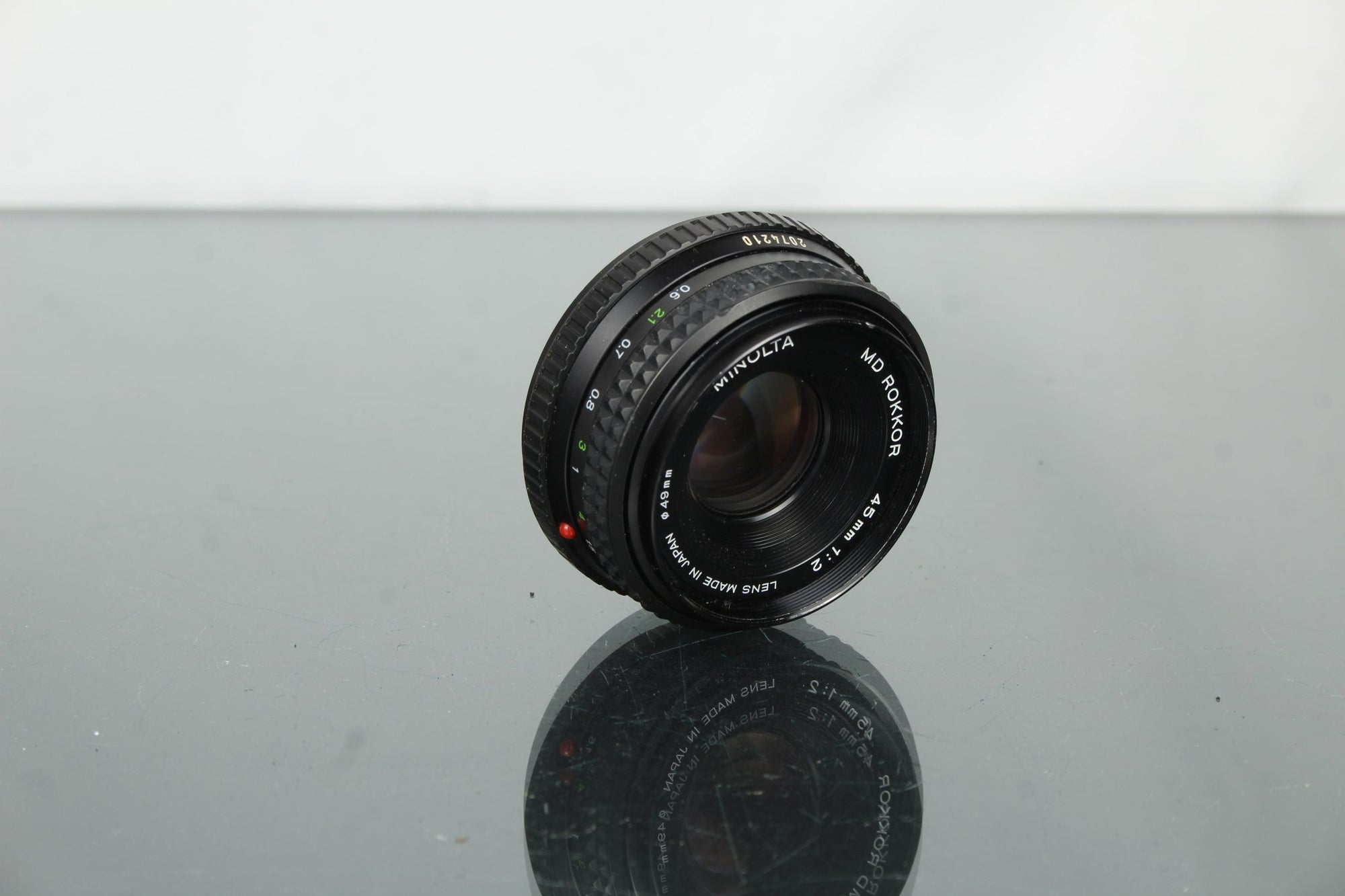 Minolta MD Rokkor 45mm 1:2 - Dutch|Thrift